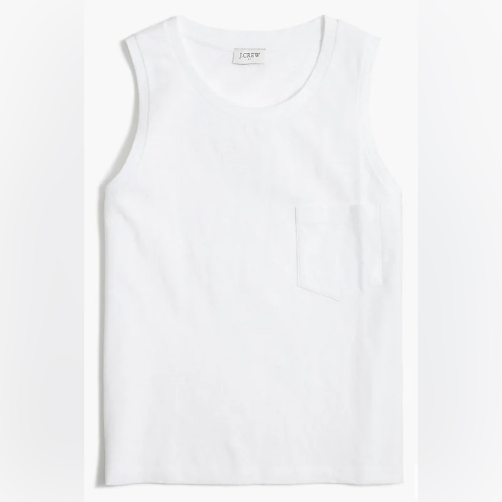 J Crew Factory Pocket tank top. NWT